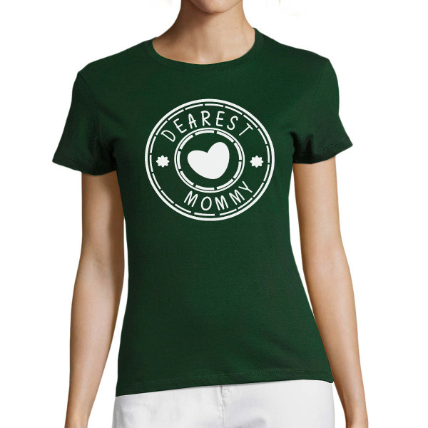 Women's T-shirt "The most beloved mommy"