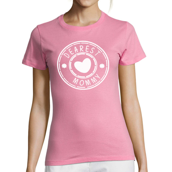Women's T-shirt "The most beloved mommy"