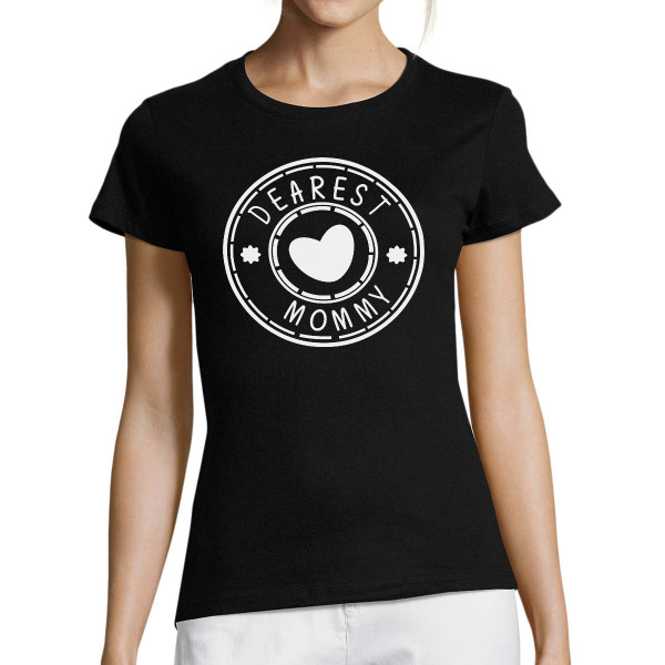 Women's T-shirt "The most beloved mommy"