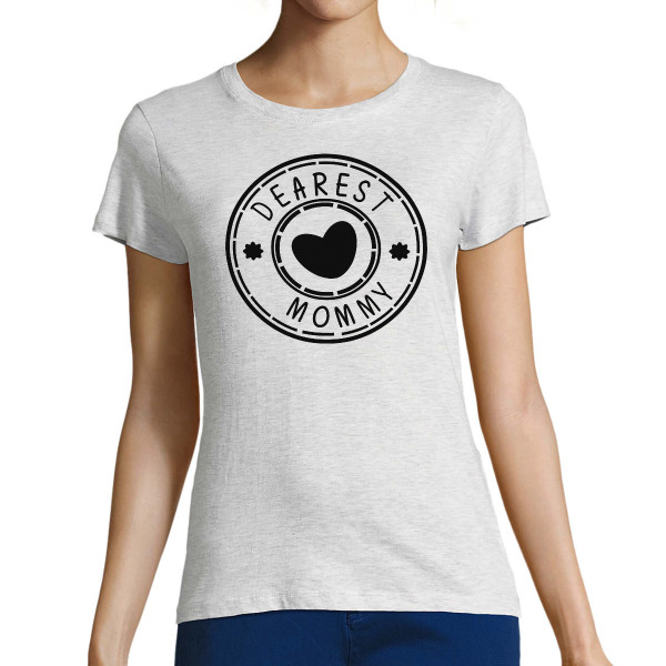Women's T-shirt "The most beloved mommy"