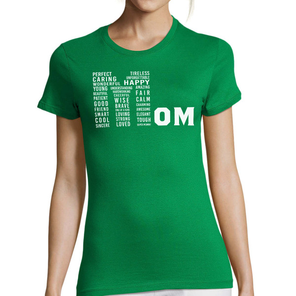 Women's T-shirt "A one-of-a-kind mom"