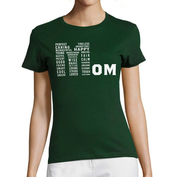 Women's T-shirt "A one-of-a-kind mom"