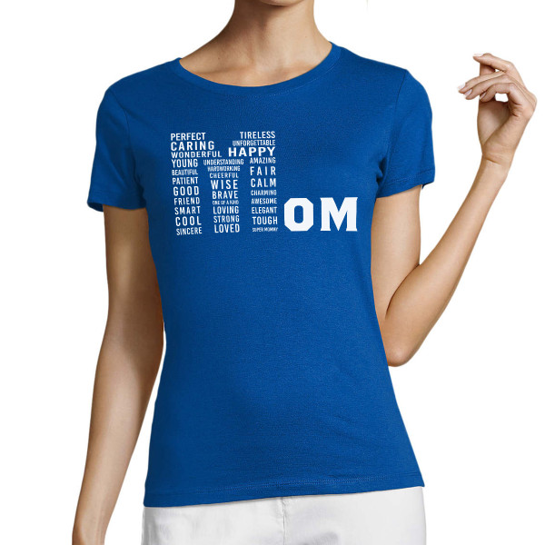 Women's T-shirt "A one-of-a-kind mom"