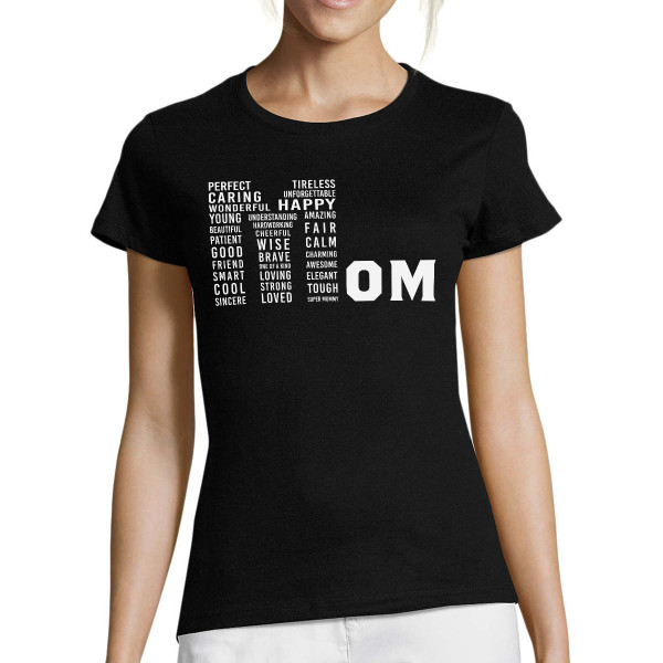 Women's T-shirt "A one-of-a-kind mom"