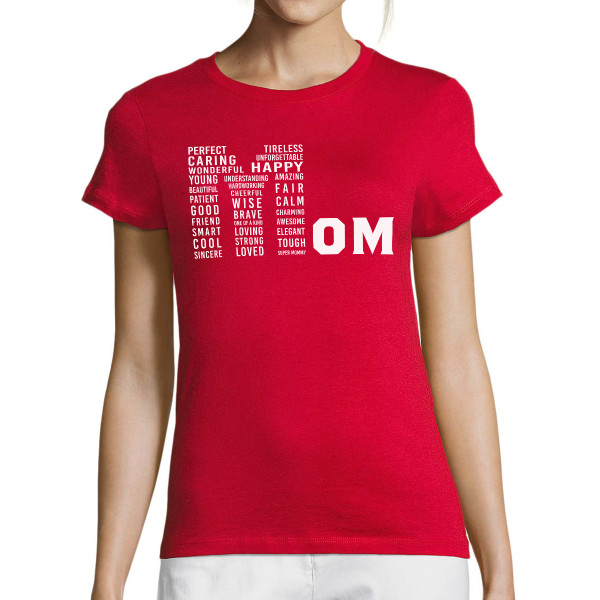Women's T-shirt "A one-of-a-kind mom"