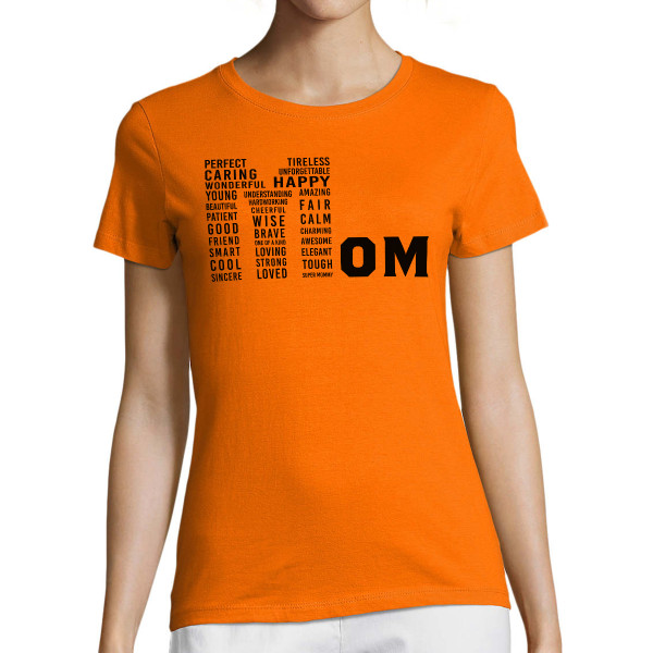 Women's T-shirt "A one-of-a-kind mom"