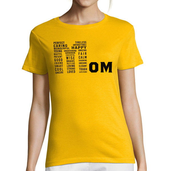 Women's T-shirt "A one-of-a-kind mom"