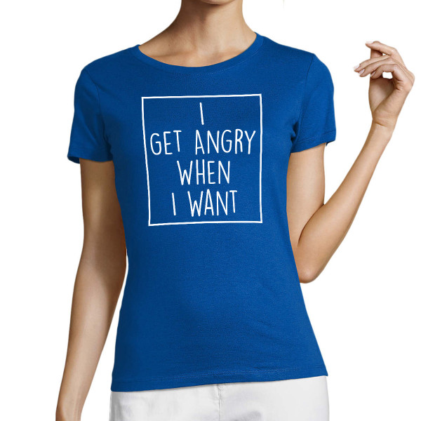 Women's T-shirt "Angry"
