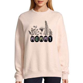 Women's pastel "Sully" sweatshirt "MOMMY"