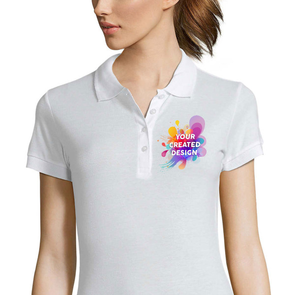 Women's Polo shirt with your custom design