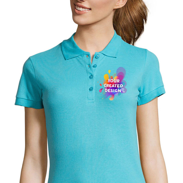 Women's Polo shirt with your custom design