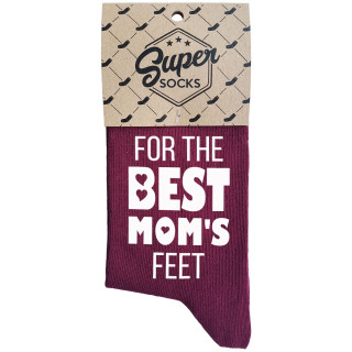 Women's socks „For the best mom's feet“