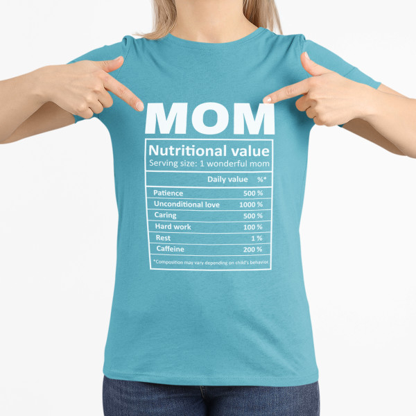 Women's T-shirt "Mom's ingredients"