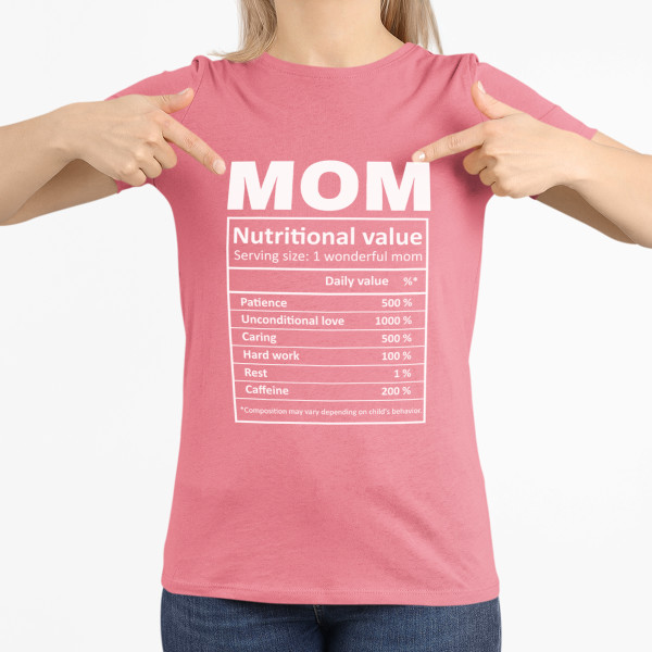 Women's T-shirt "Mom's ingredients"