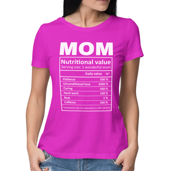 Women's T-shirt "Mom's ingredients"