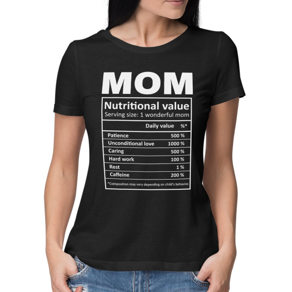 Women's T-shirt "Mom's ingredients"