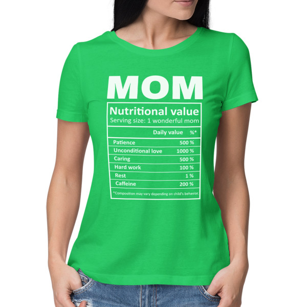 Women's T-shirt "Mom's ingredients"