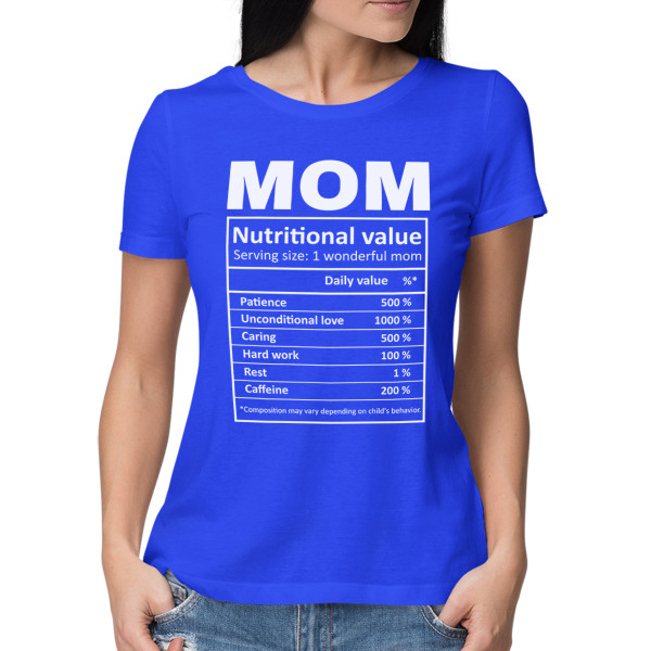 Women's T-shirt "Mom's ingredients"