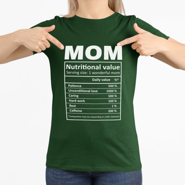 Women's T-shirt "Mom's ingredients"