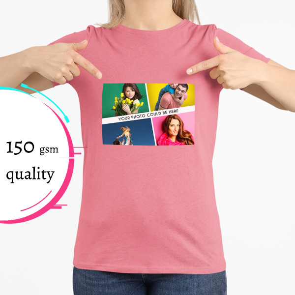 Women's T-shirt with your chosen photo