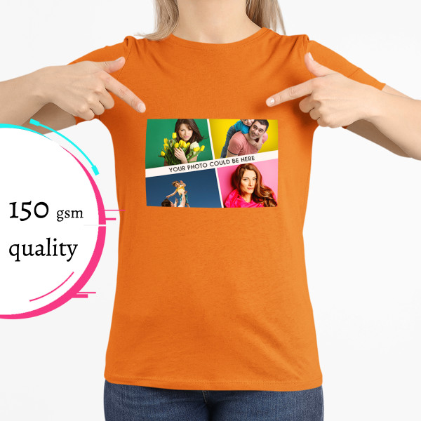Women's T-shirt with your chosen photo