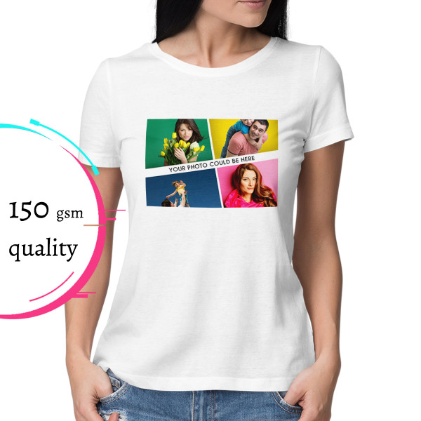 Women's T-shirt with your chosen photo
