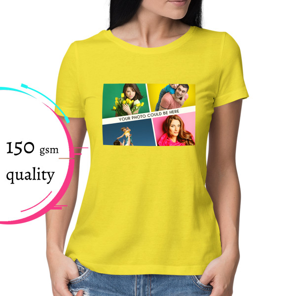 Women's T-shirt with your chosen photo