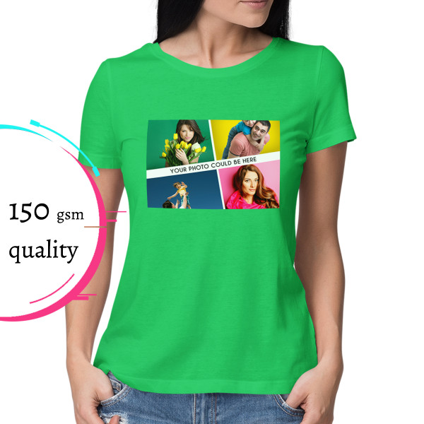 Women's T-shirt with your chosen photo