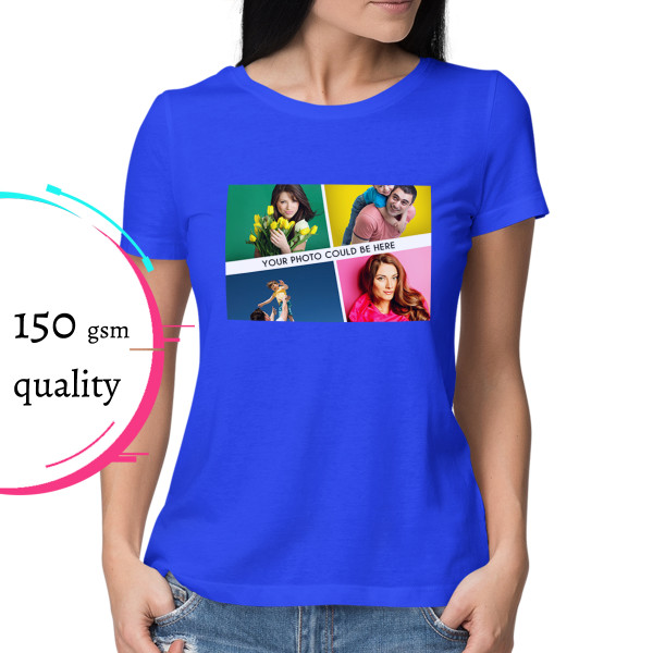 Women's T-shirt with your chosen photo