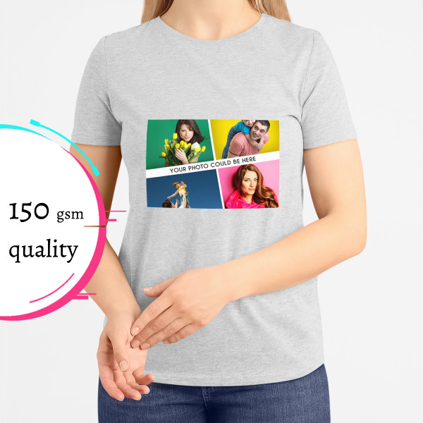 Women's T-shirt with your chosen photo