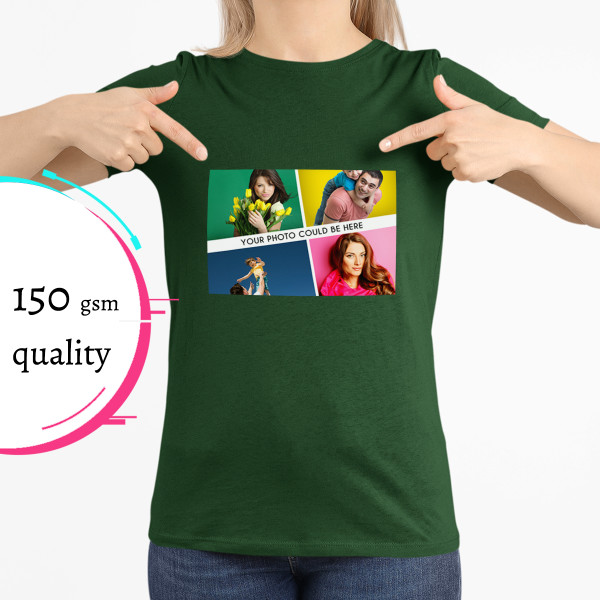 Women's T-shirt with your chosen photo