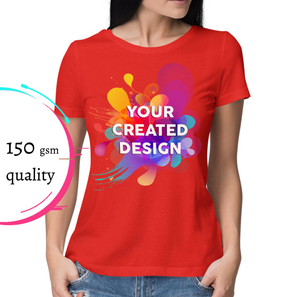 Women's T-shirt with your custom design