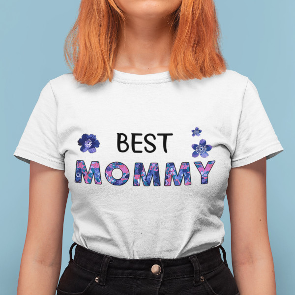Women's T-shirt "Best mommy"