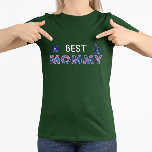 Women's T-shirt "Best mommy"