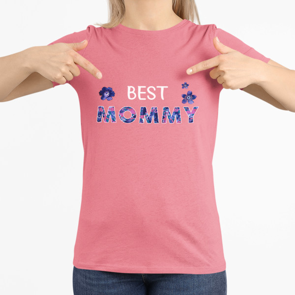 Women's T-shirt "Best mommy"