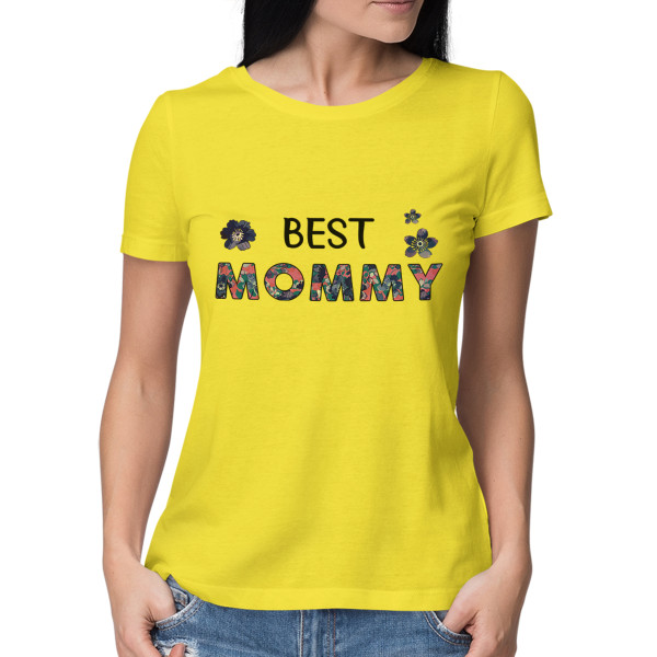 Women's T-shirt "Best mommy"