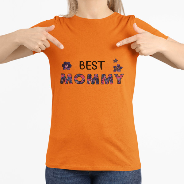 Women's T-shirt "Best mommy"