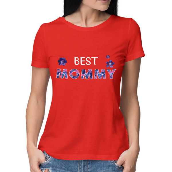 Women's T-shirt "Best mommy"