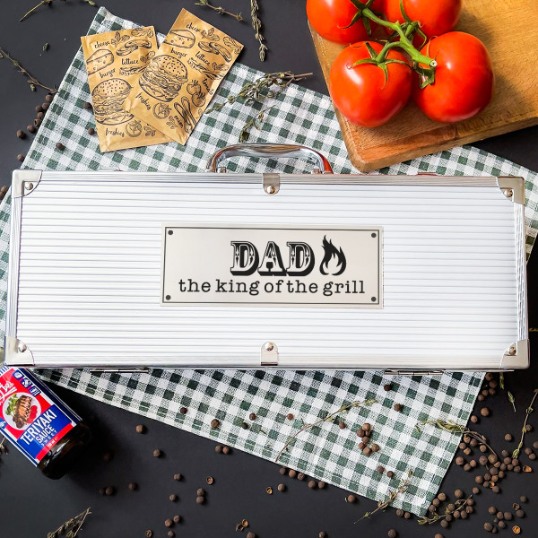 XL Barbecue set "DAD - the king of the grill" XL Barbecue set "DAD - the king of the grill"