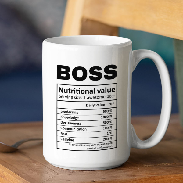 XL mug "Boss composition" (450ml) XL mug "Boss composition" (450ml)
