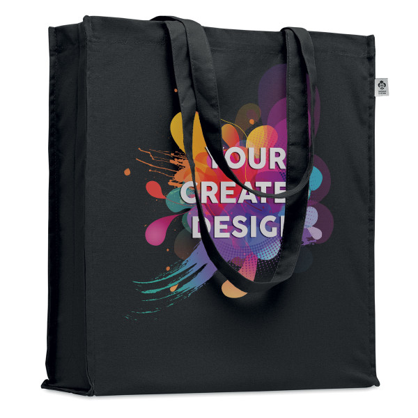 XL organic cotton color bag with your custom design XL organic cotton color bag with your custom design