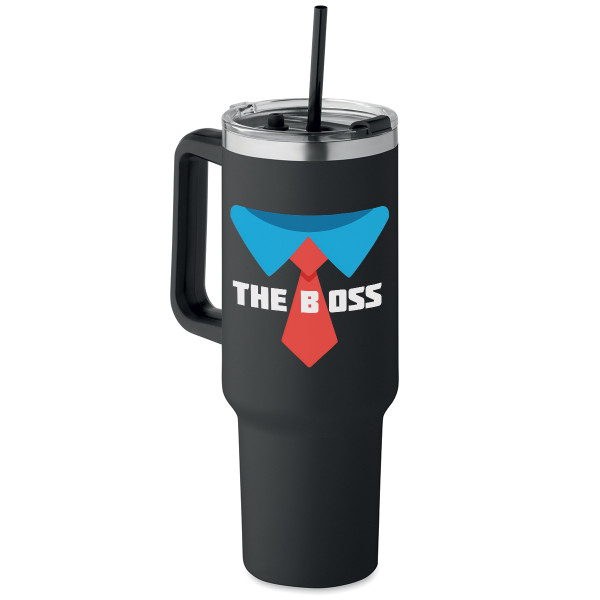 XL Thermo Cup "The Boss" (1200ml) XL Thermo Cup "The Boss" (1200ml)