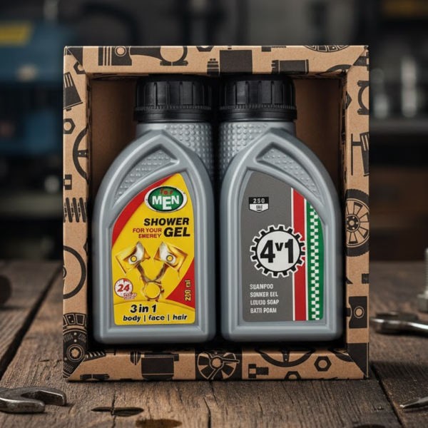 Gift set - shower gel 2x250ml "Shower Gel + 4in1"