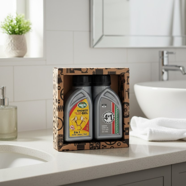 Gift set - shower gel 2x250ml "Shower Gel + 4in1"