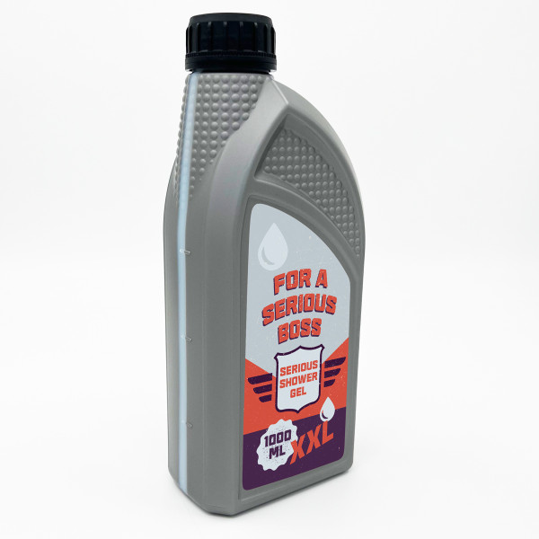 XXL Shower Gel "For a Serious Boss - Serious Shower Gel" (1000ml) XXL Shower Gel "For a Serious Boss - Serious Shower Gel" (1000ml)