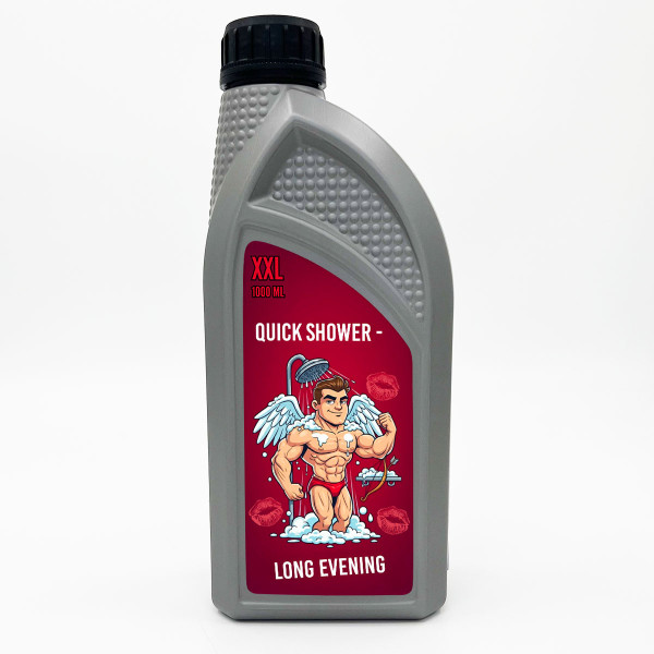 XXL shower gel "Quick shower - long evening" (1000ml)