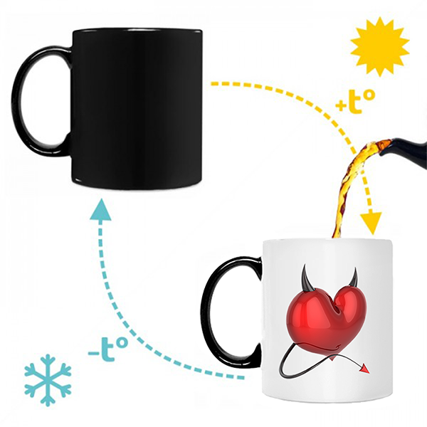 Mug "My little deviless"