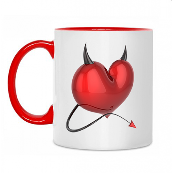 Mug "My little deviless"