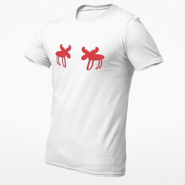 T-shirt "Two Moose"