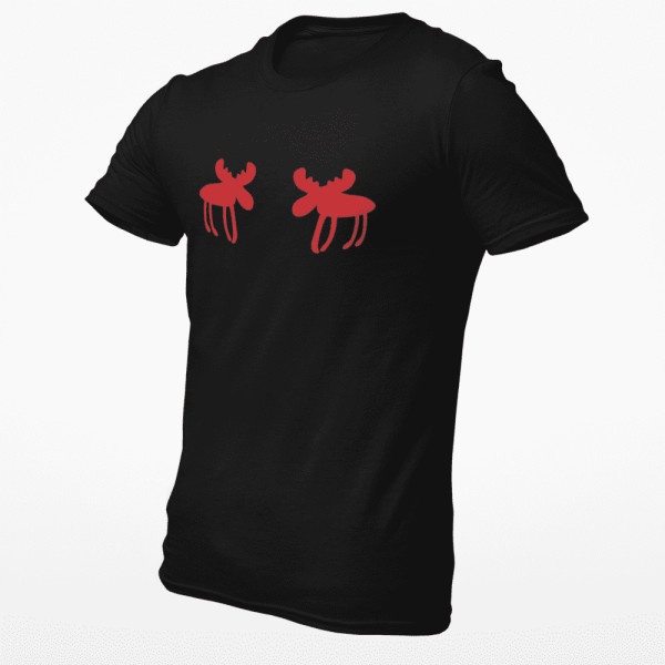 T-shirt "Two Moose"